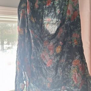 Floral Sheer Women's Top
